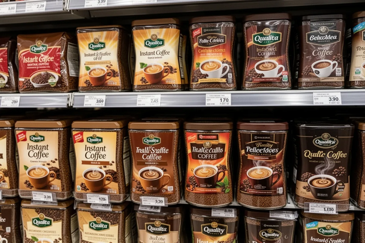 quality instant coffee brands on shelf premium instant coffee comparison